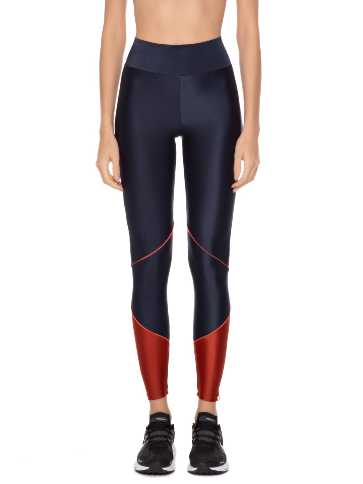 Calça Feminina Legging  Lisa Azul Body For Sure