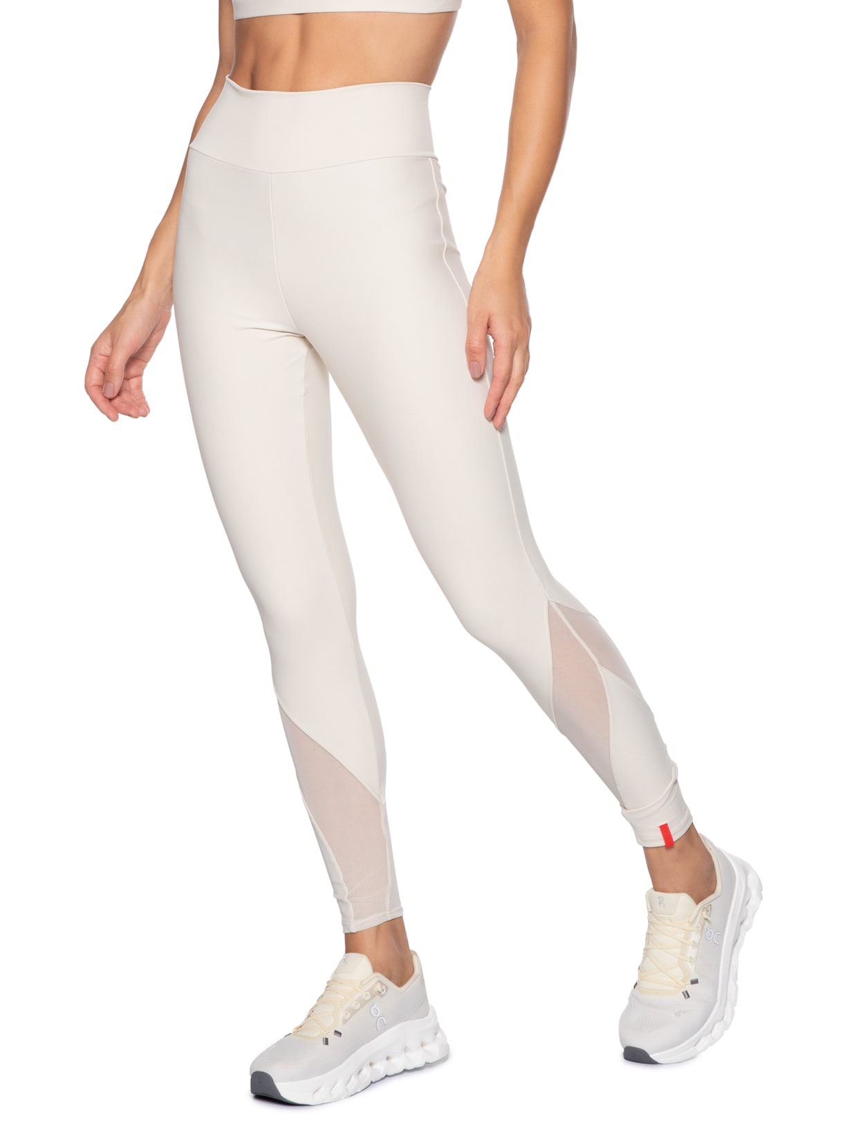 Calça Feminina Legging Lisa Branco Body For Sure