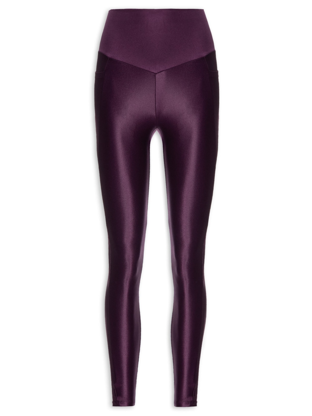 Calça Feminina Legging Lisa Energy Roxo Body For Sure