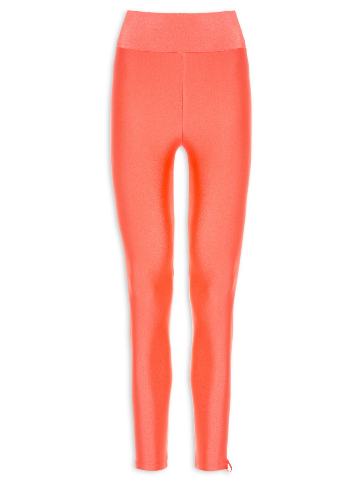 Calça Feminina Legging Lisa Laranja Body For Sure