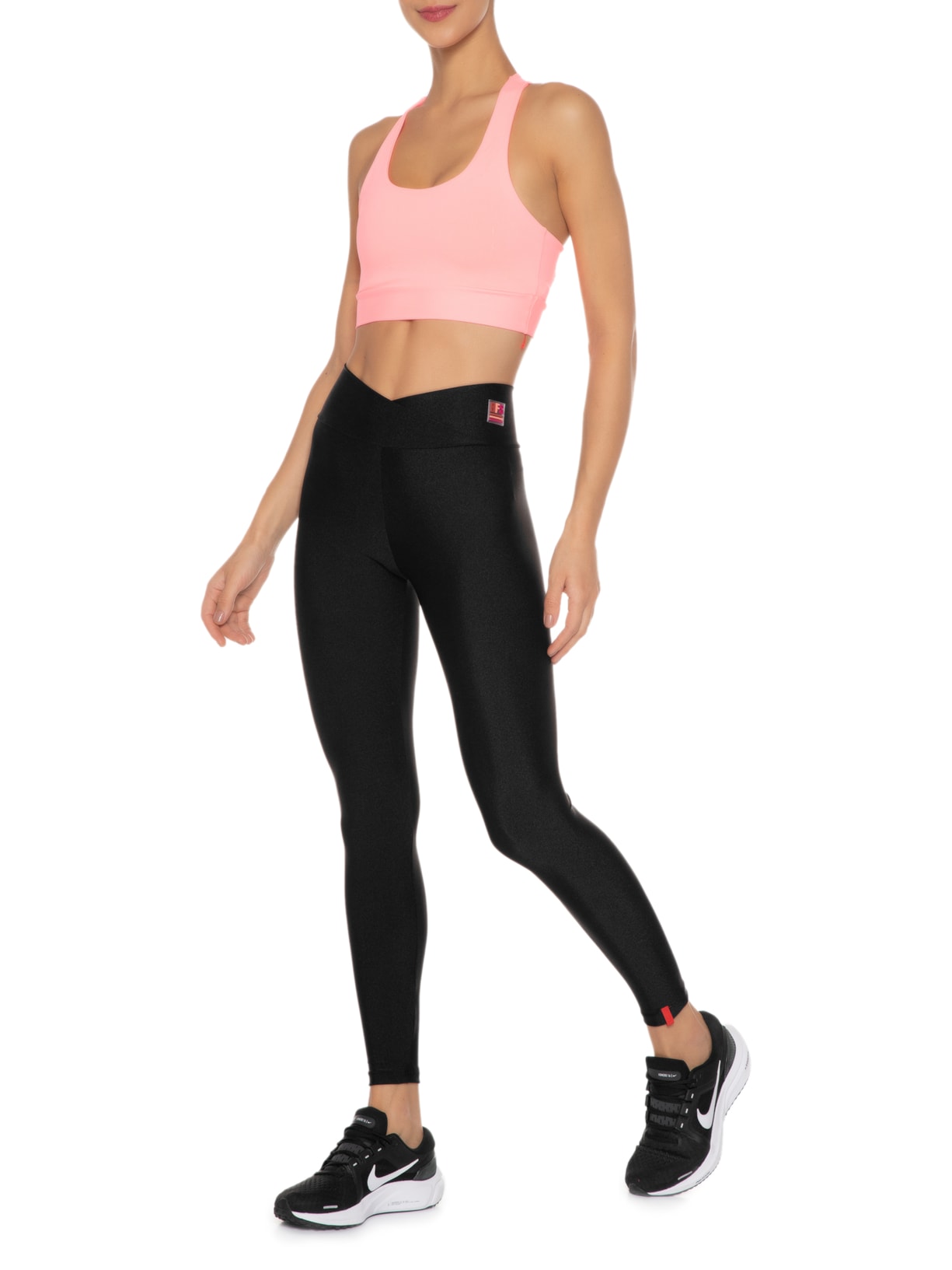 Calça Feminina Legging Lisa Preto Body For Sure