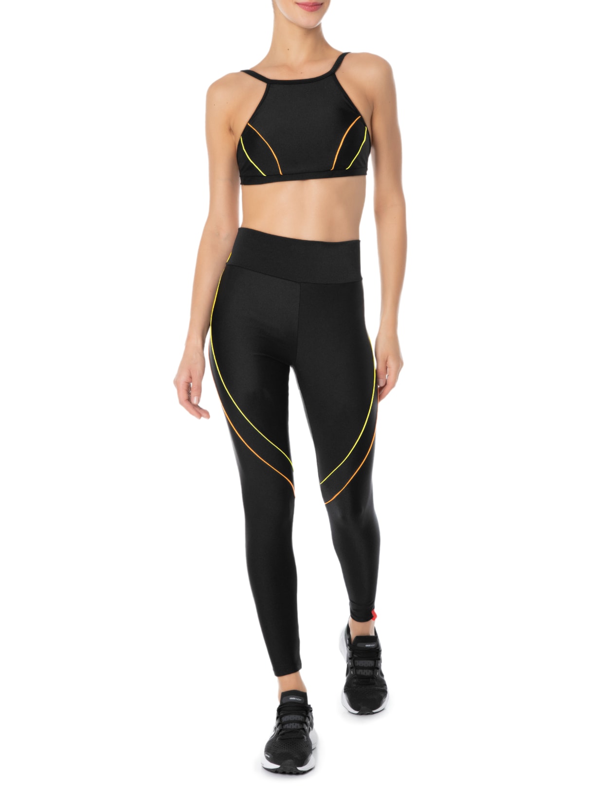 Calça Feminina Legging Lisa Preto Body For Sure