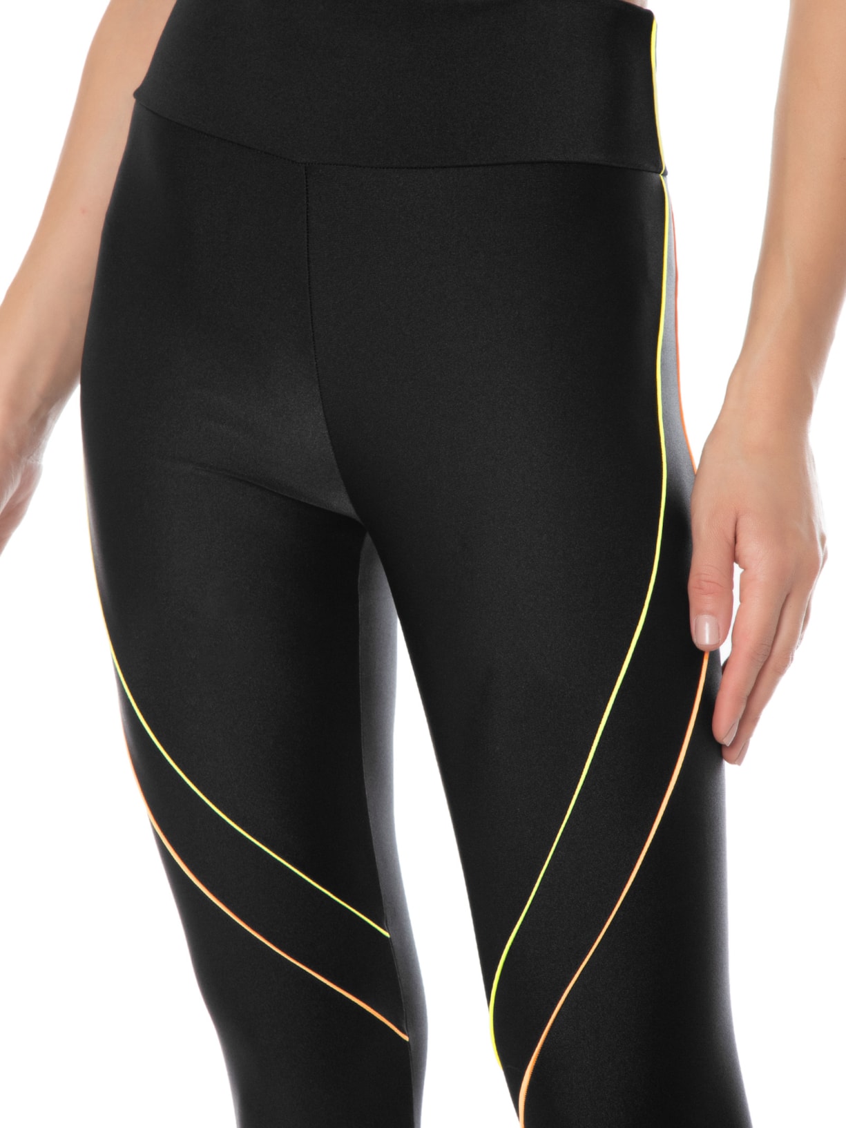 Calça Feminina Legging Lisa Preto Body For Sure