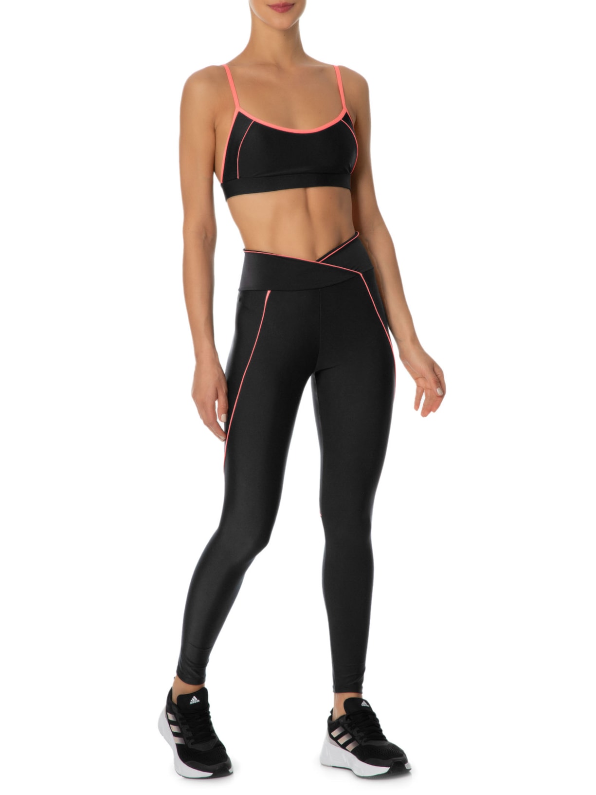 Calça Feminina Legging Lisa Preto Body For Sure