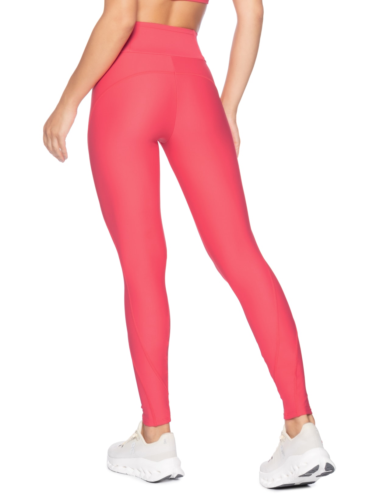 Calça Feminina Legging Lisa Pulse Rosa Body For Sure