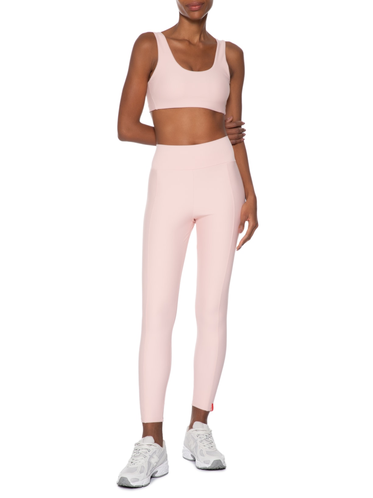 Calça Feminina Legging Lisa Rosa Body For Sure
