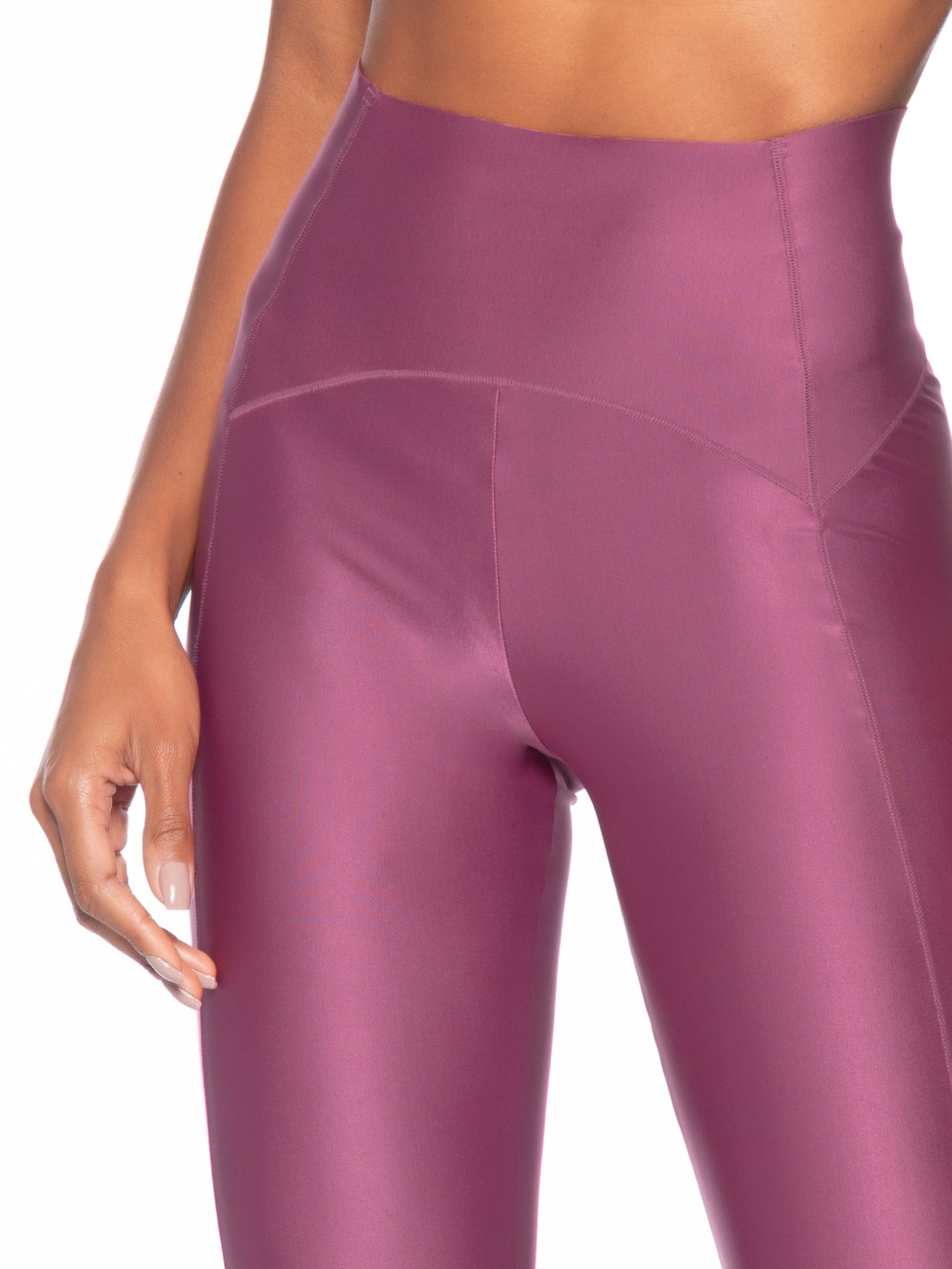 Calça Feminina Legging Lisa Roxo Body For Sure