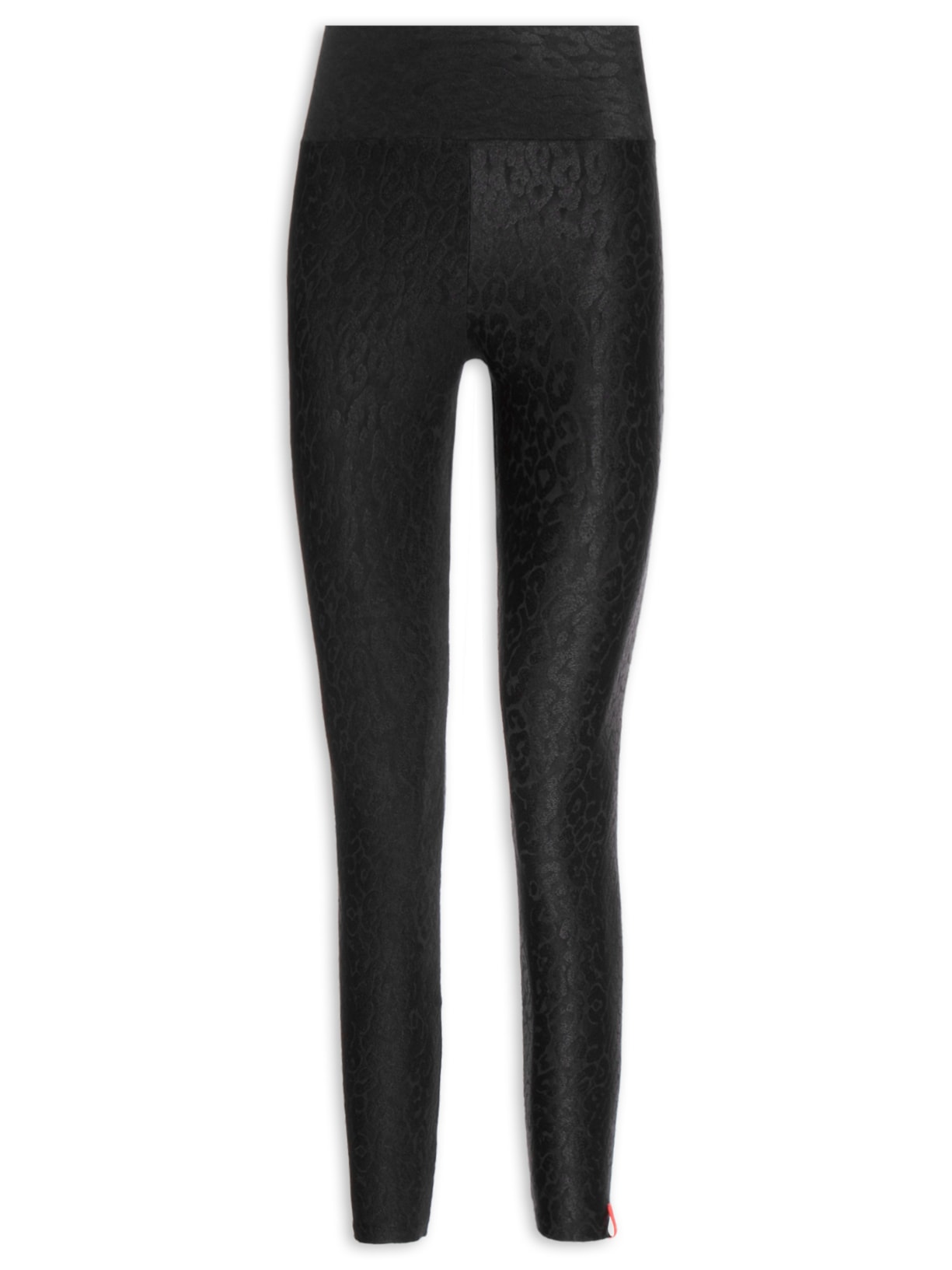 Calça Feminina Legging Lisa Textura - Preto