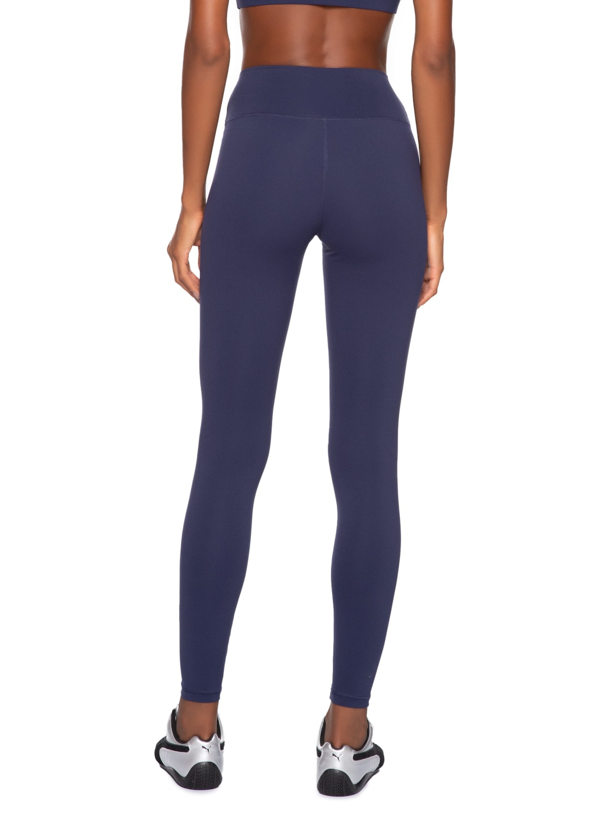 Calça Feminina Legging Logo Serif Azul Sporty & Rich