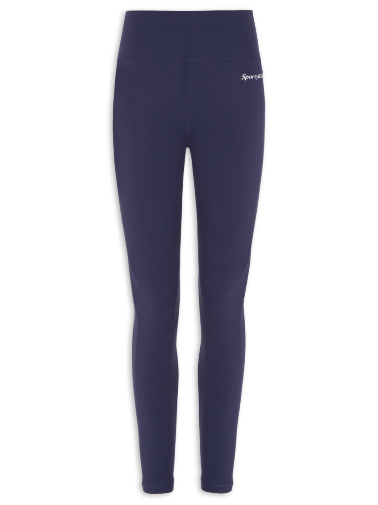 Calça Feminina Legging Logo Serif - Azul