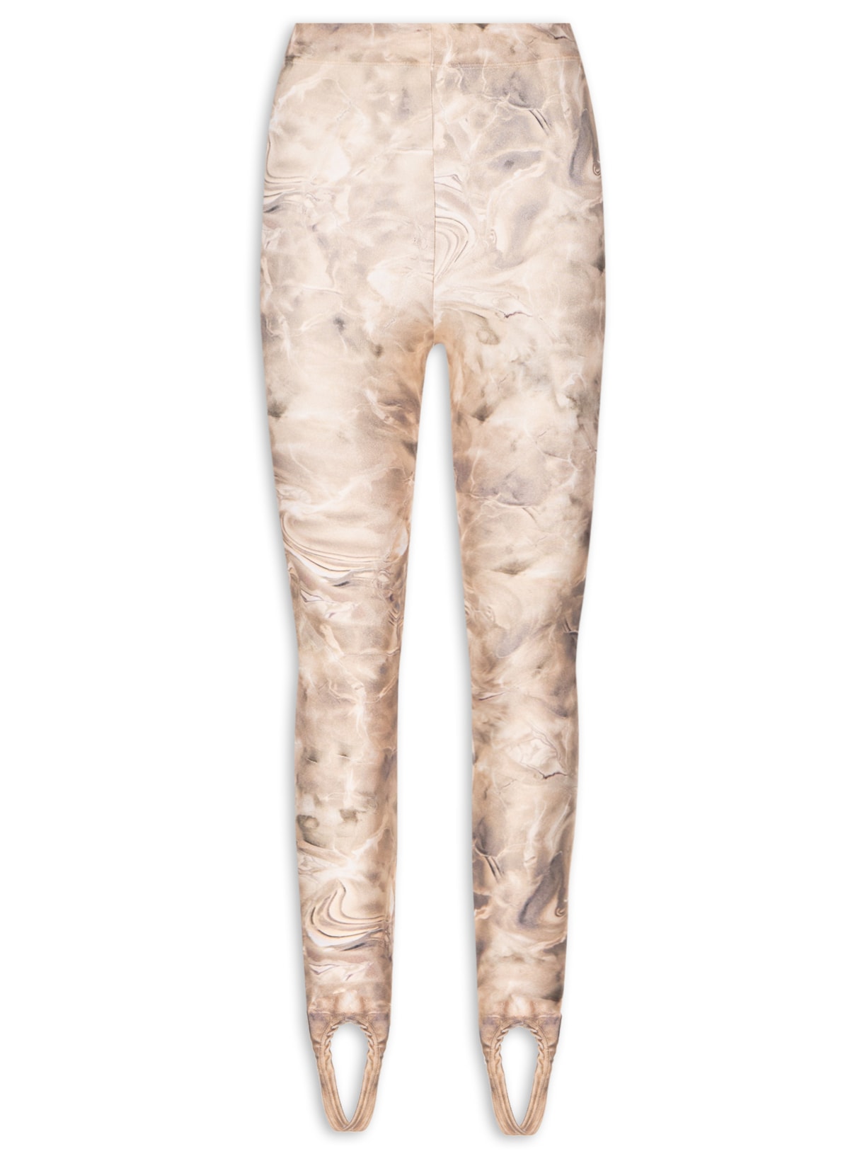 Calça Feminina Legging Lycra Pedras - Bege