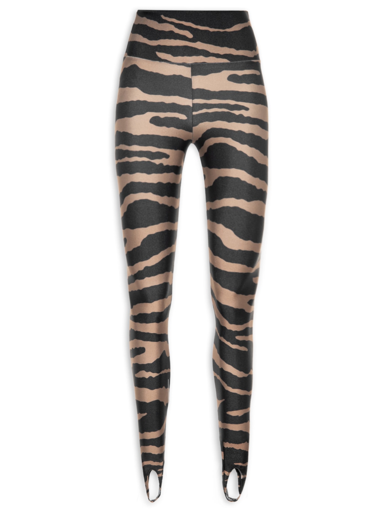 Calça Feminina Legging Lycra Zebra - Preto