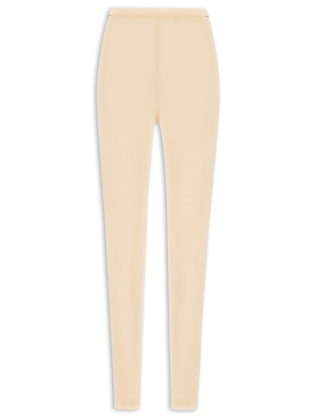 Calça Feminina Legging Meia Sitr-Up Bege Giomei