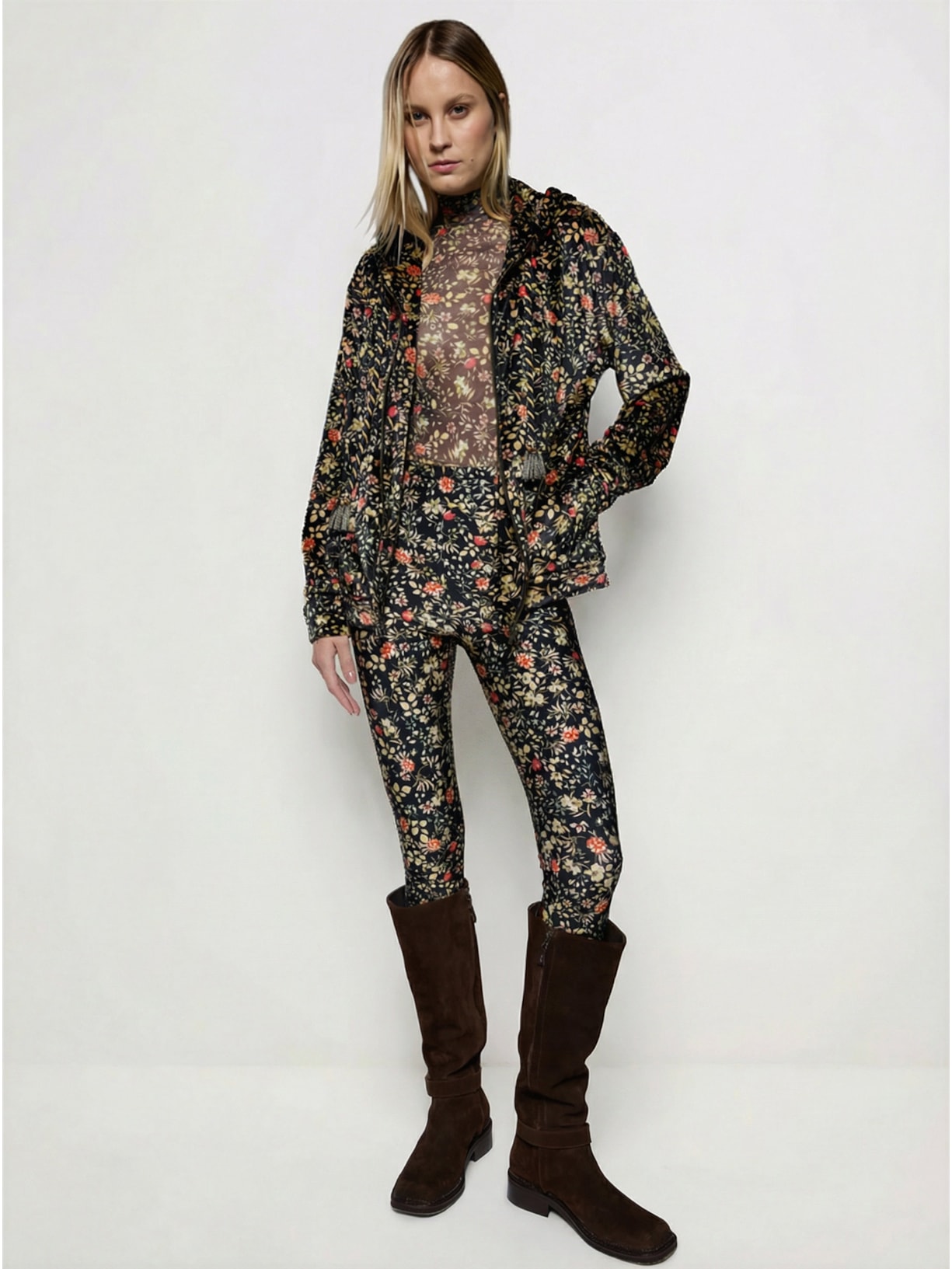 Calça Feminina Legging Morris I26 Preto Mixed