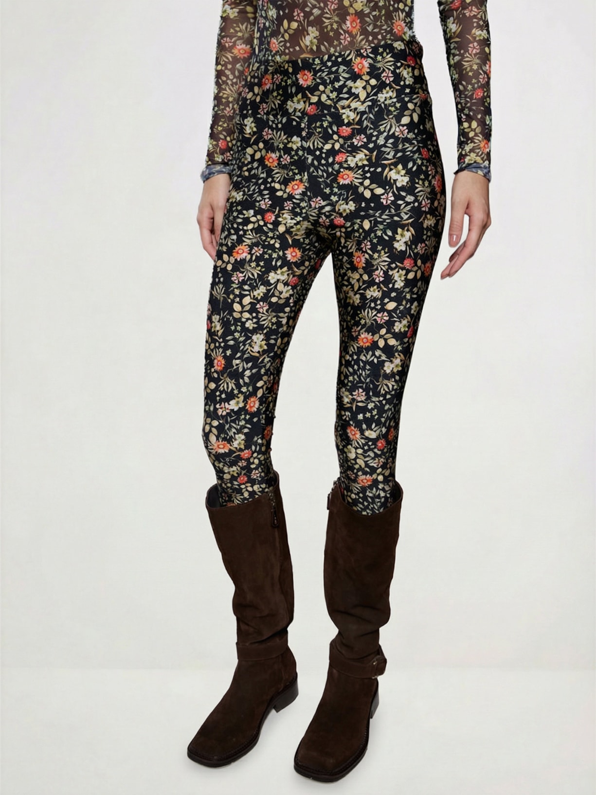 Calça Feminina Legging Morris I26 Preto Mixed