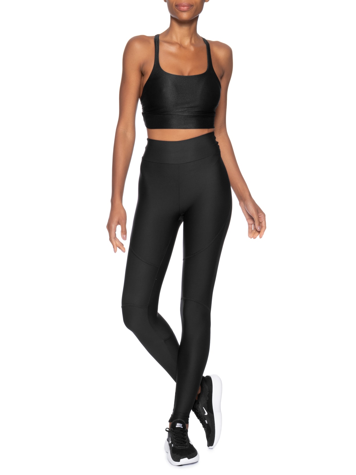 Calça Feminina Legging Neoprene Fit Preto Live!