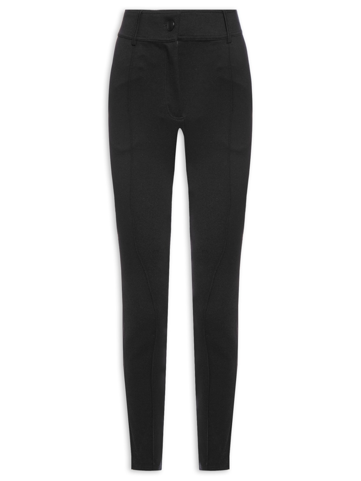 Calça Feminina Legging Nervura - Preto