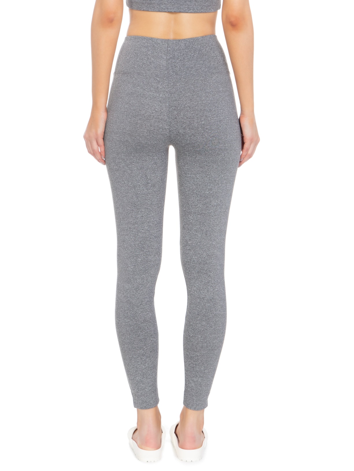 Calça Feminina Legging New Basic Bio Cinza Yogini
