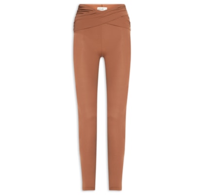 Calça Feminina Legging Nó - Marrom
