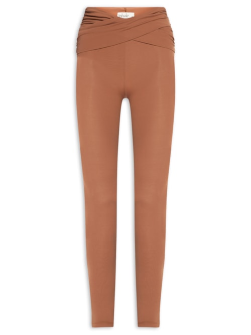 Calça Feminina Legging Nó - Marrom