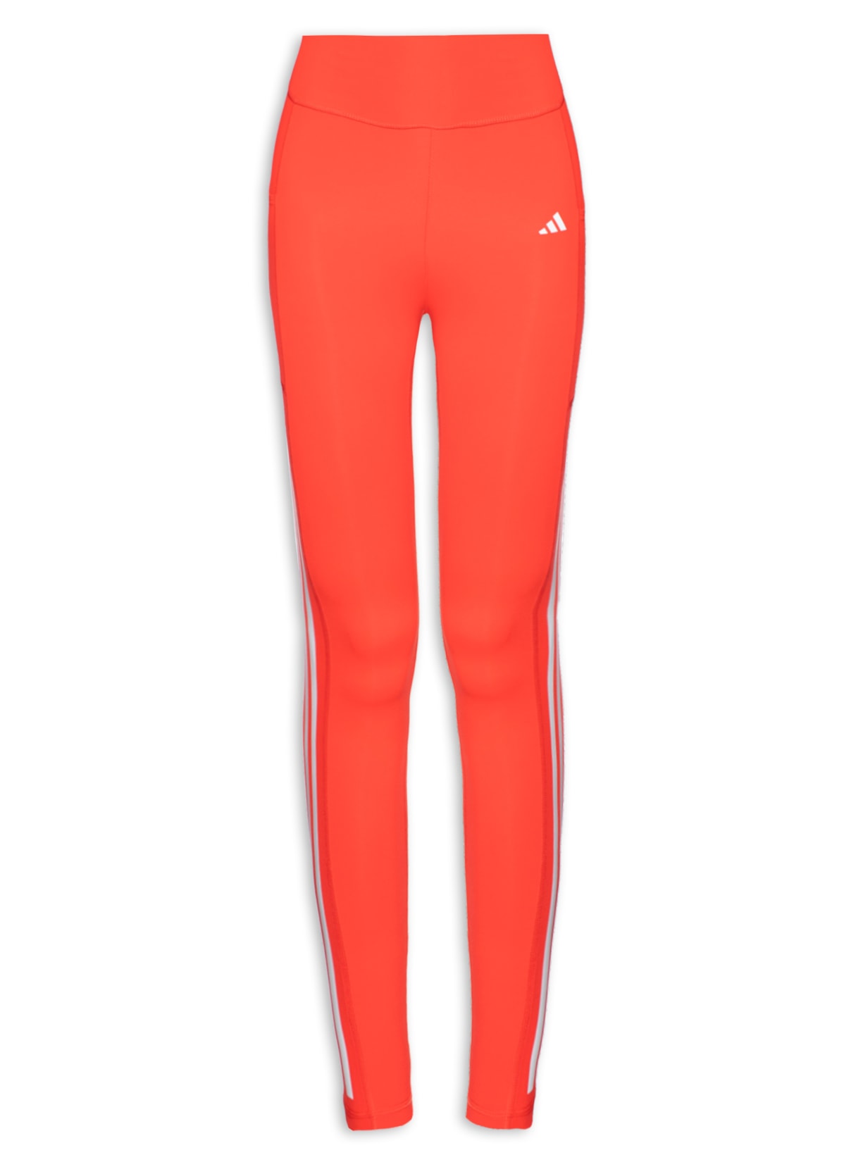 Calça Feminina Legging Optime 2 0 3 Listras - Vermelho