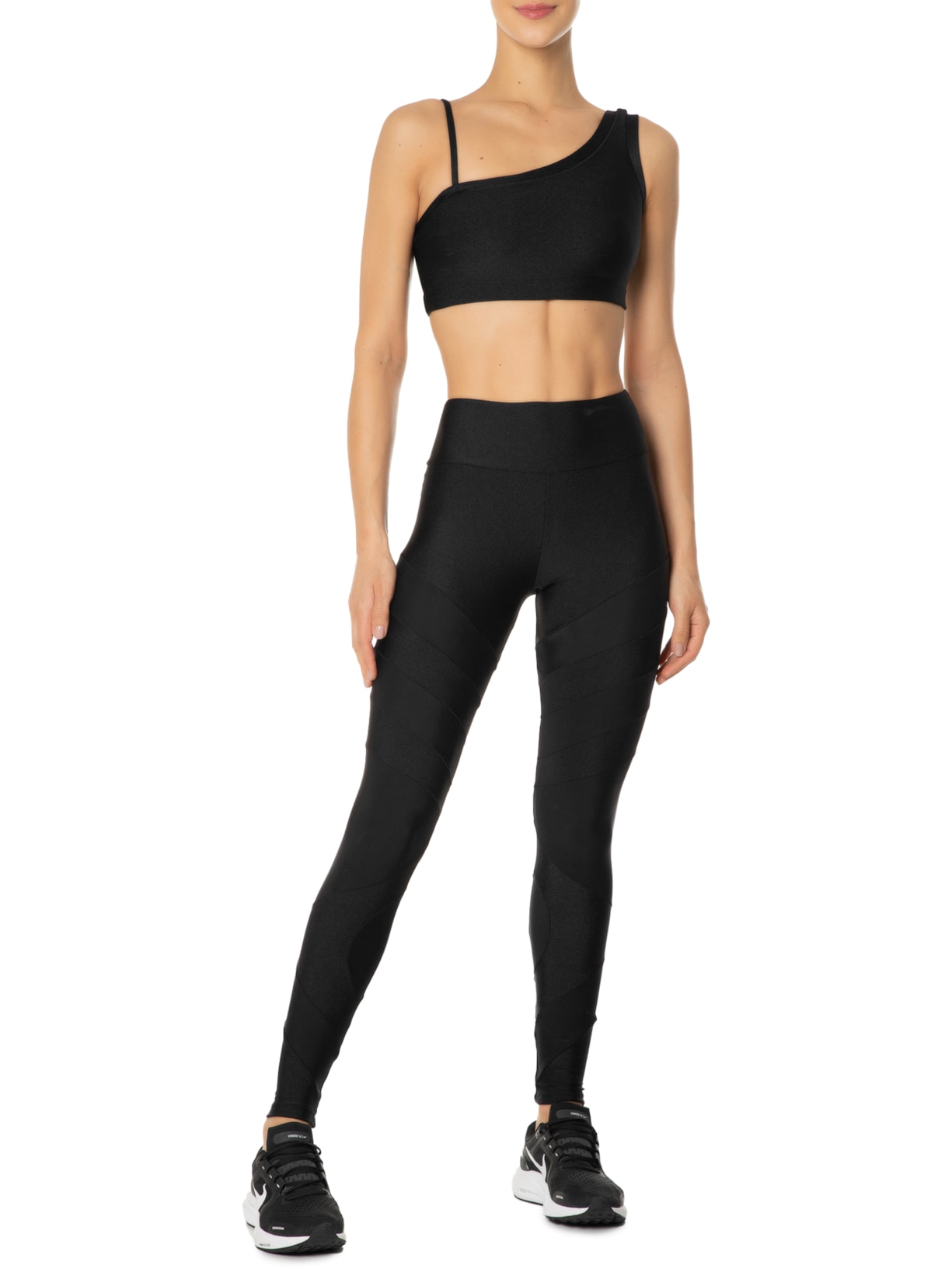 Calça Feminina Legging Orquídea Preto Lauf