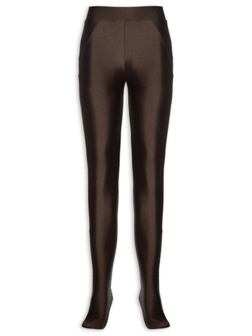 Calça Feminina Legging Pé Café - Marrom