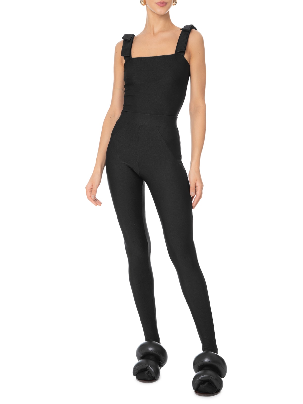 Calça Feminina Legging Pé Café Preto Shop2gether + Adriana Degreas