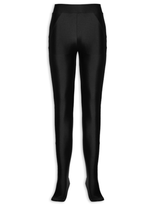 Calça Feminina Legging Pé Café - Preto