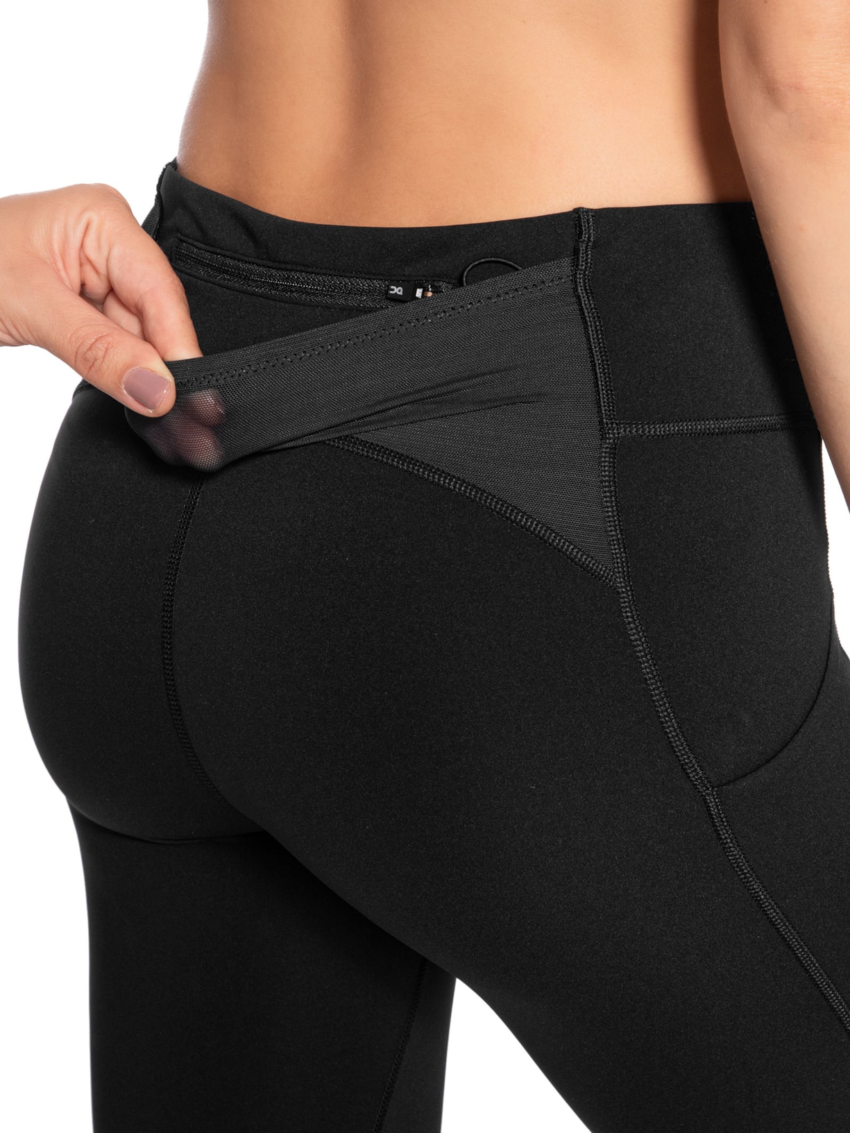 Calça Feminina Legging Performance Tights 7/8 Preto On Running