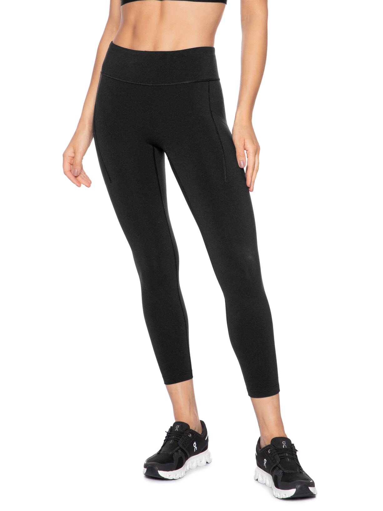 Calça Feminina Legging Performance Tights 7/8 Preto On Running