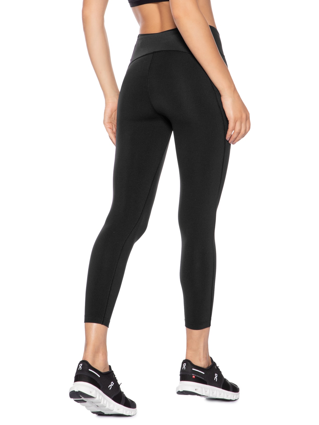 Calça Feminina Legging Performance Tights 7/8 Preto On Running