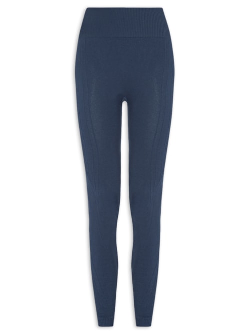 Calça Feminina Legging Poliamida - Azul