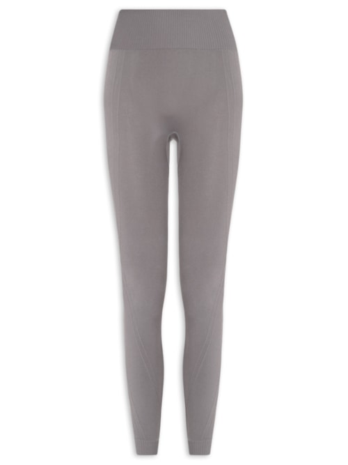 Calça Feminina Legging Poliamida - Cinza