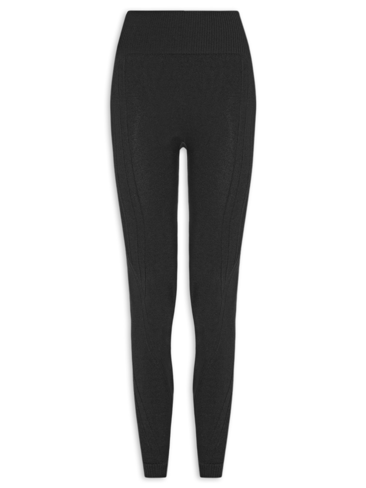 Calça Feminina Legging Poliamida Preto Basiq
