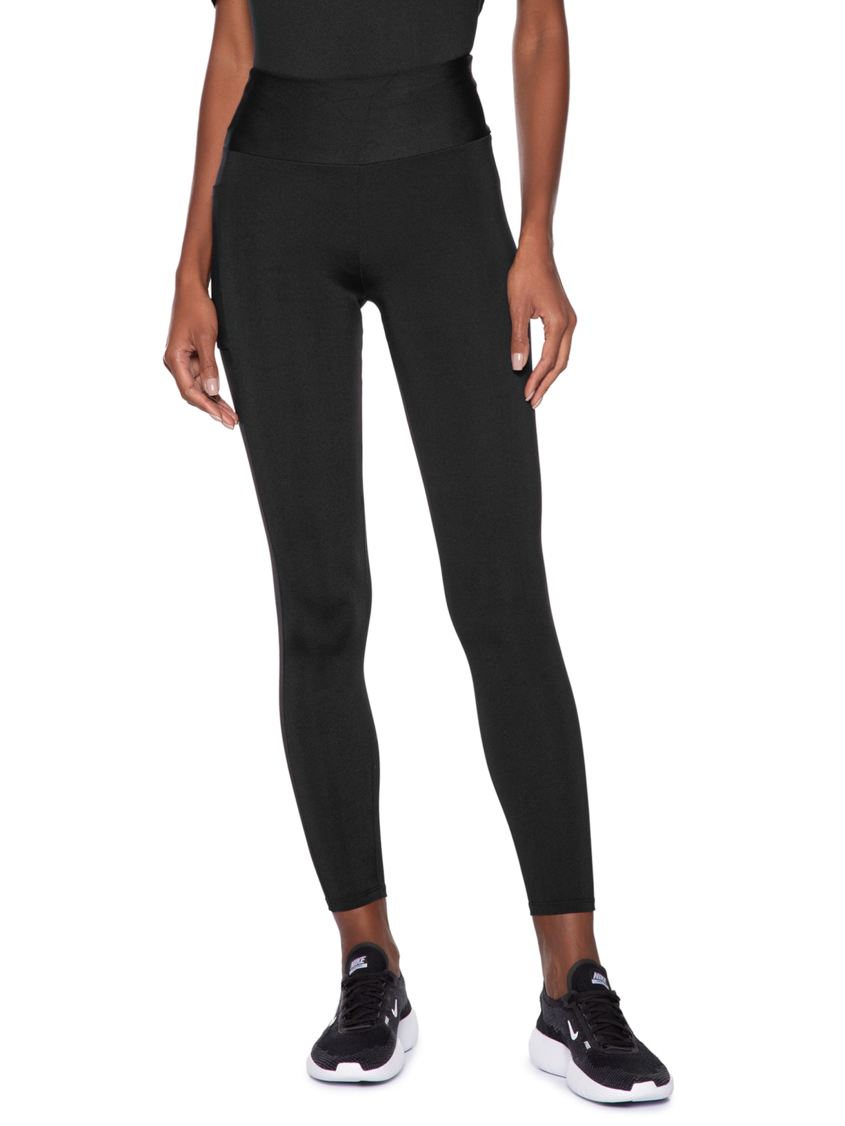 Calça Feminina Legging Preto Hering Sports