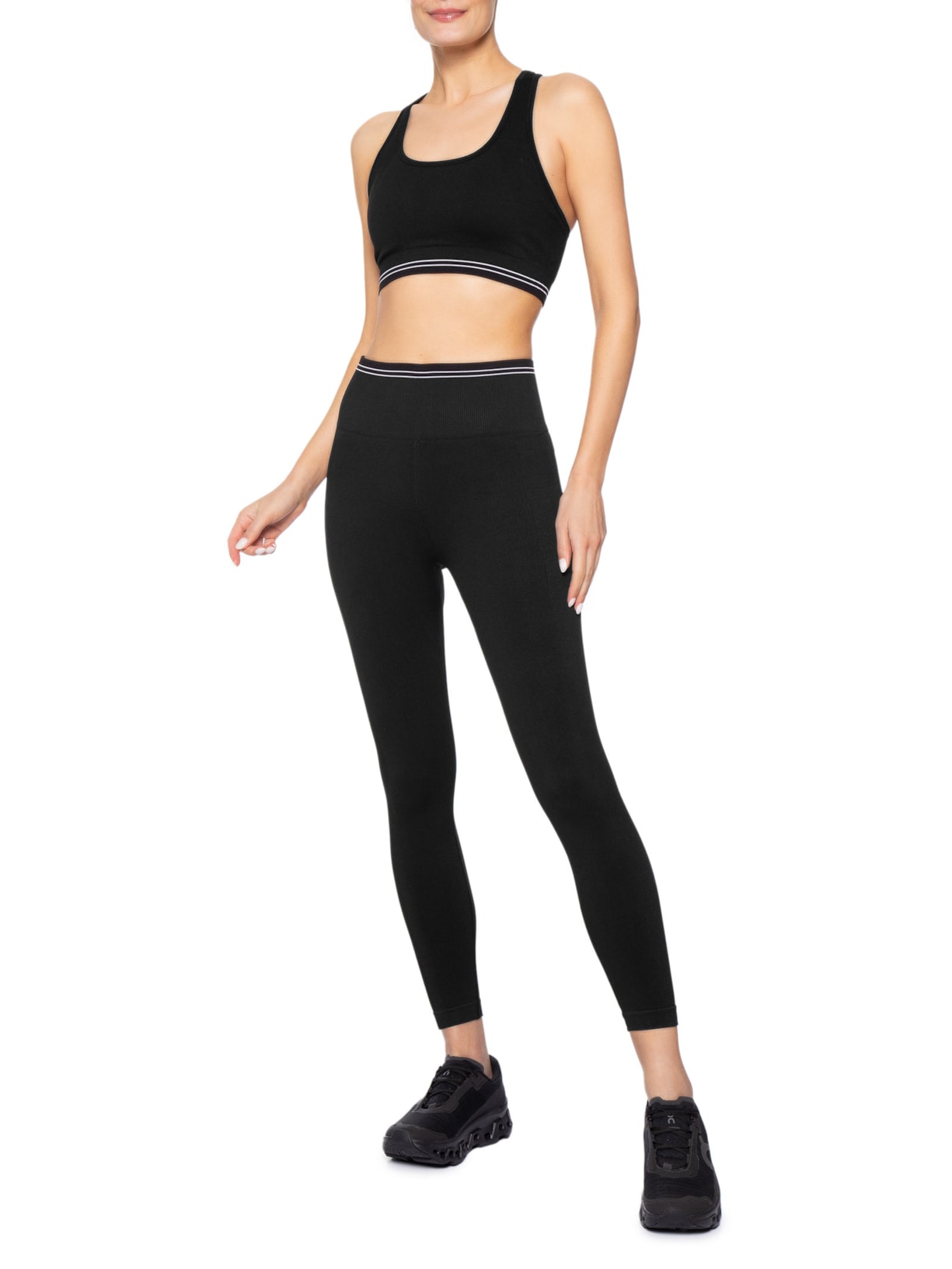Calça Feminina Legging  Preto Hering Sports
