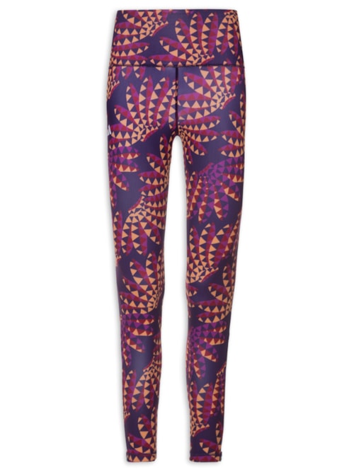 Calça Feminina Legging Run - Roxo