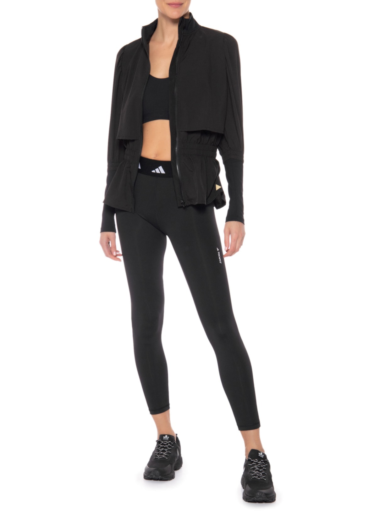 Calça Feminina Legging Techfit Preto Adidas