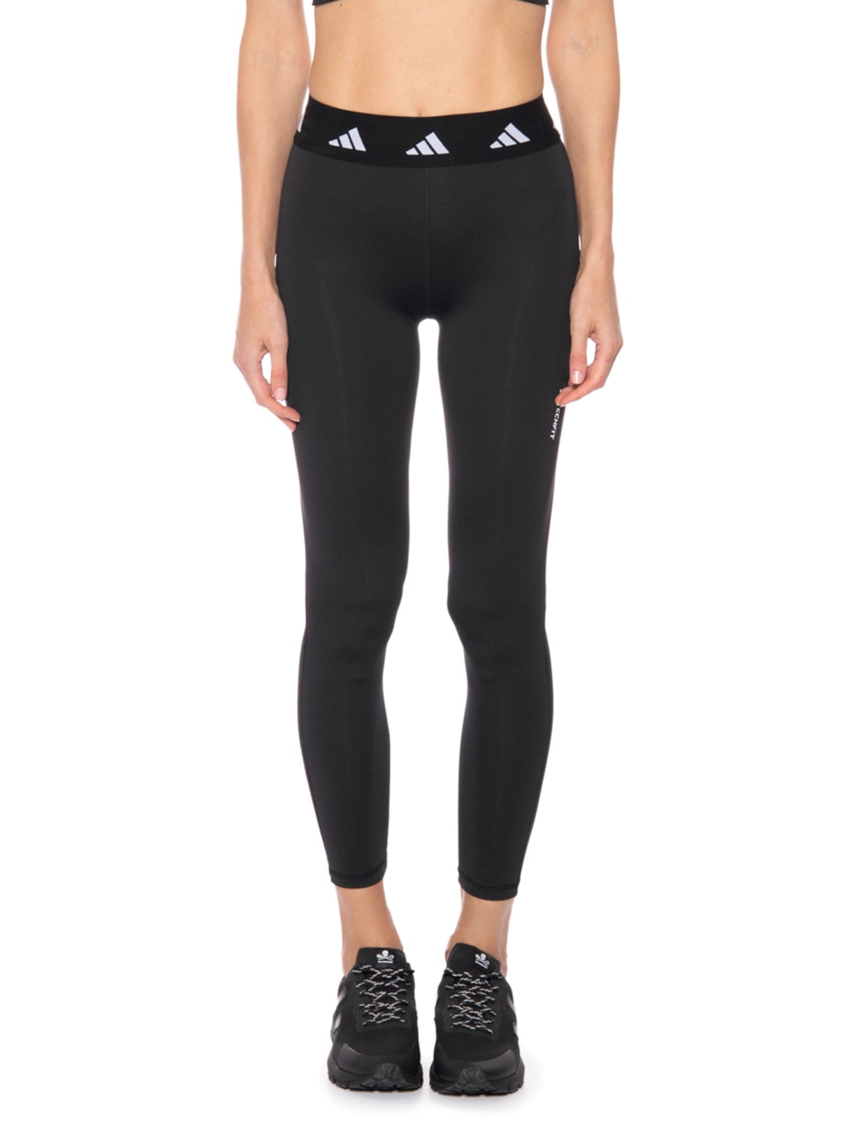 Calça Feminina Legging Techfit Preto Adidas