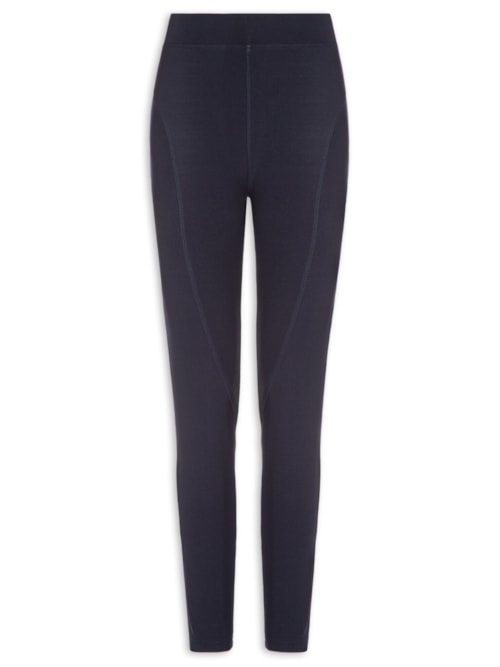 Calça Feminina Legging Térmica Forro Aveludada - Azul