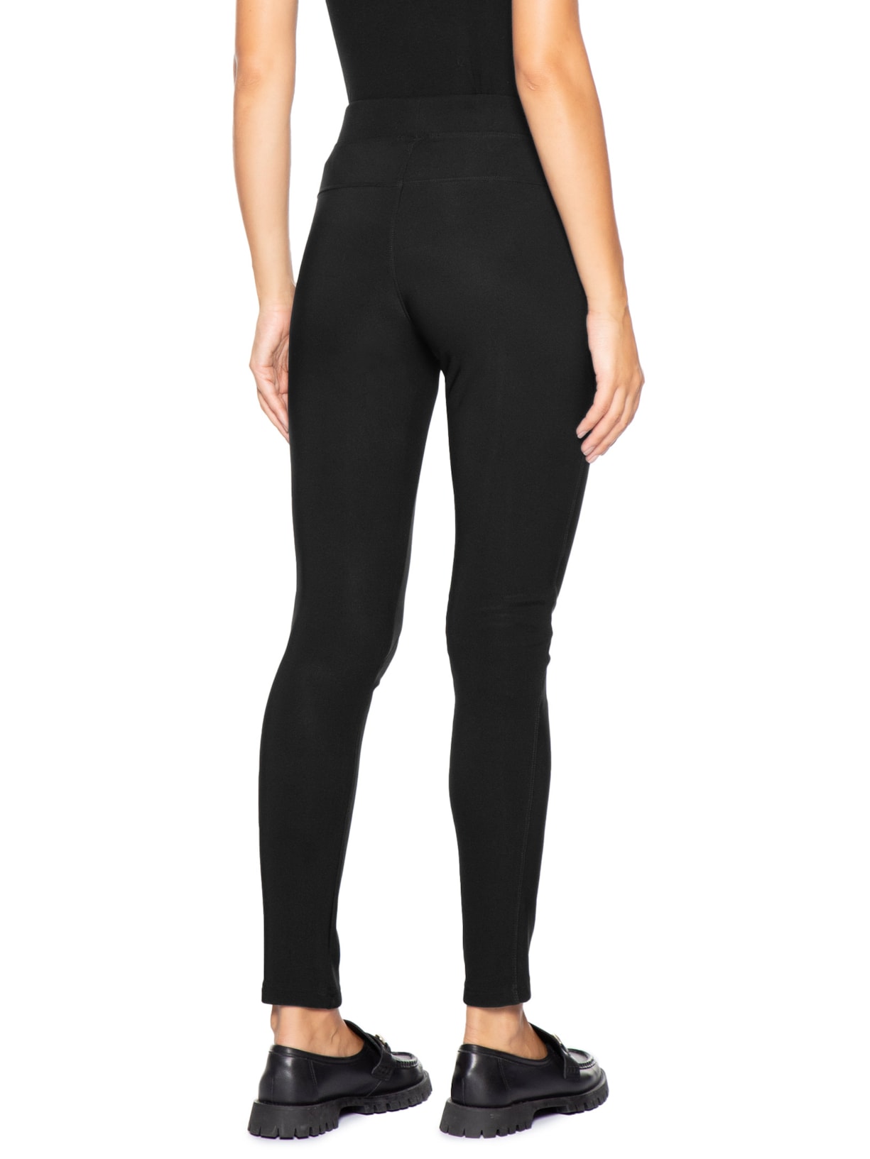 Calça Feminina Legging Térmica Forro Aveludada Preto Basiq