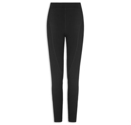 Calça Feminina Legging Térmica Forro Aveludada - Preto