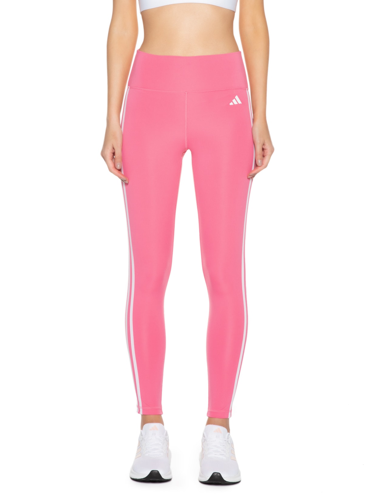 Calça Feminina Legging Training Essentials Rosa Adidas