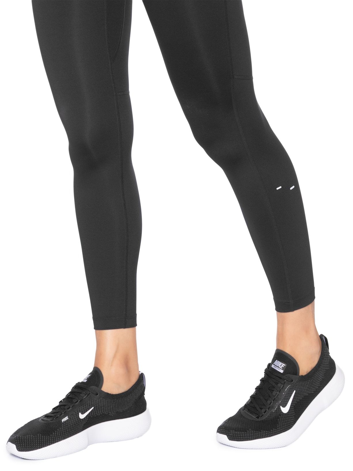 Calça Feminina Legging W Df Tempo Hr 7/8 TGT SWHBR Preto Nike