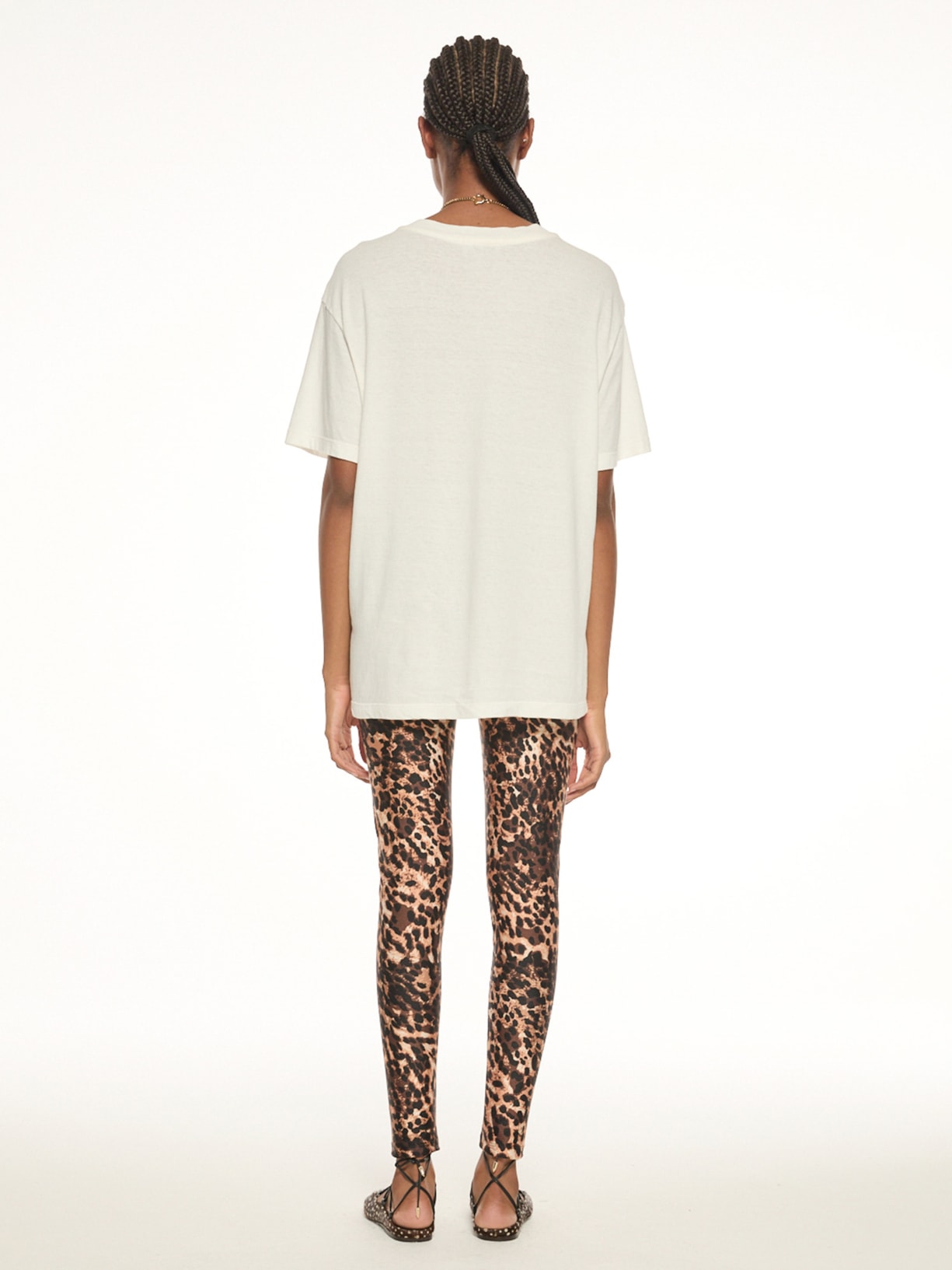 Calça Feminina Legging Wild V27 Animal Print Mixed