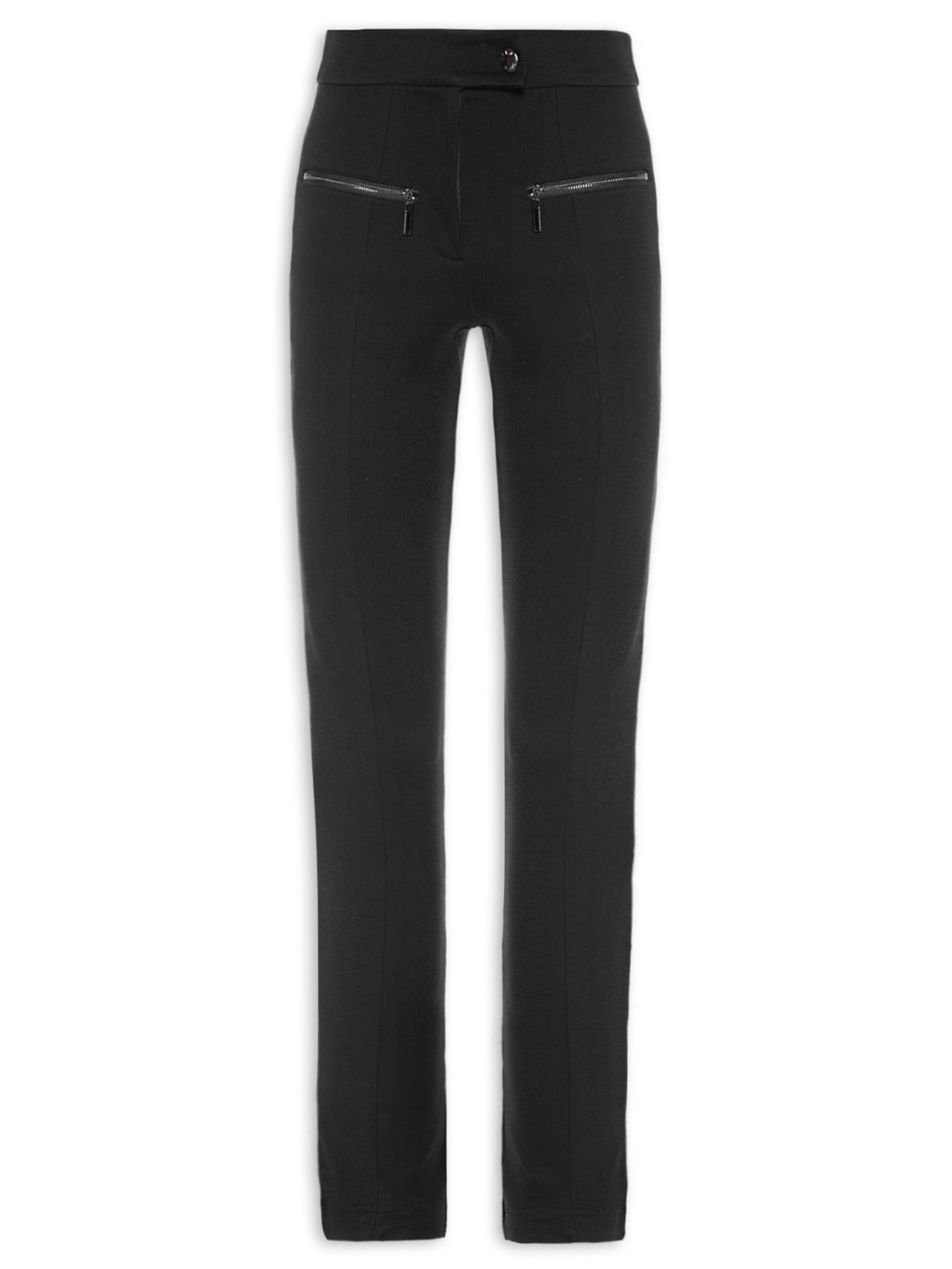 Calça Feminina Legging Zíper Preto Le Lis