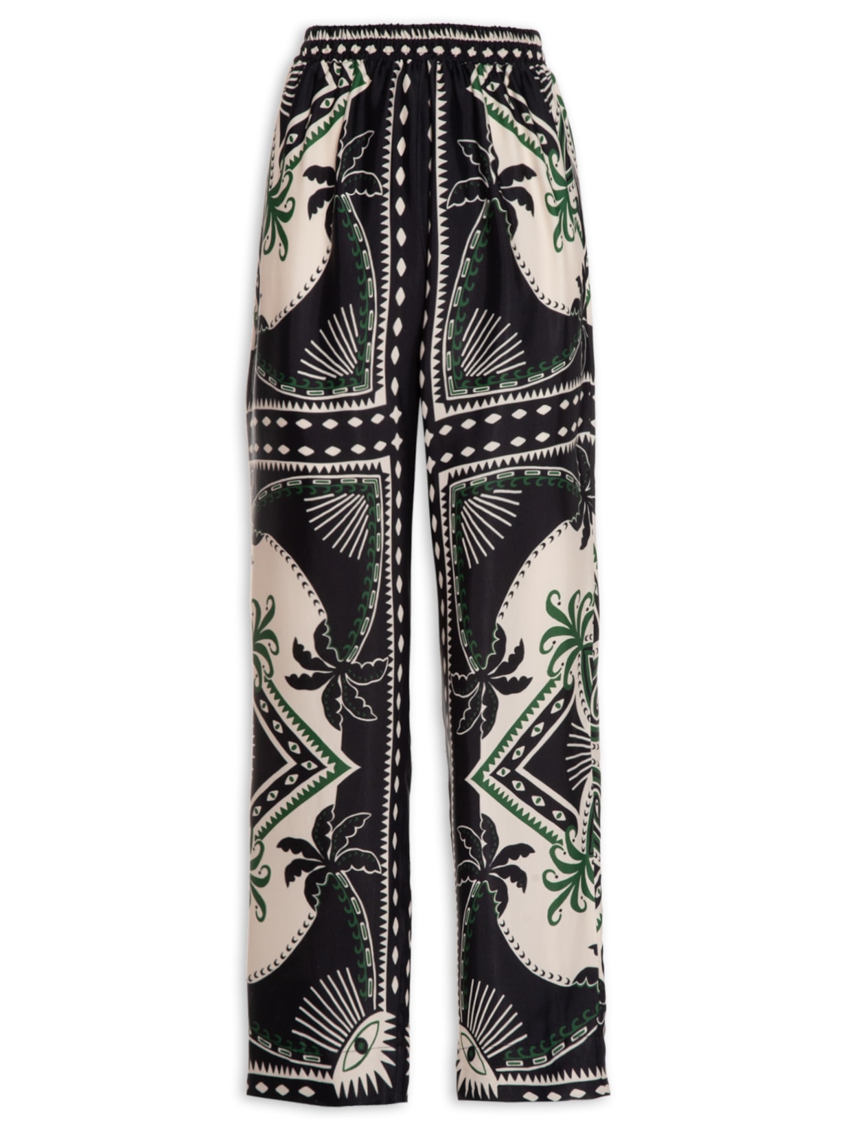 Calça Feminina Lenço Astral - Preto