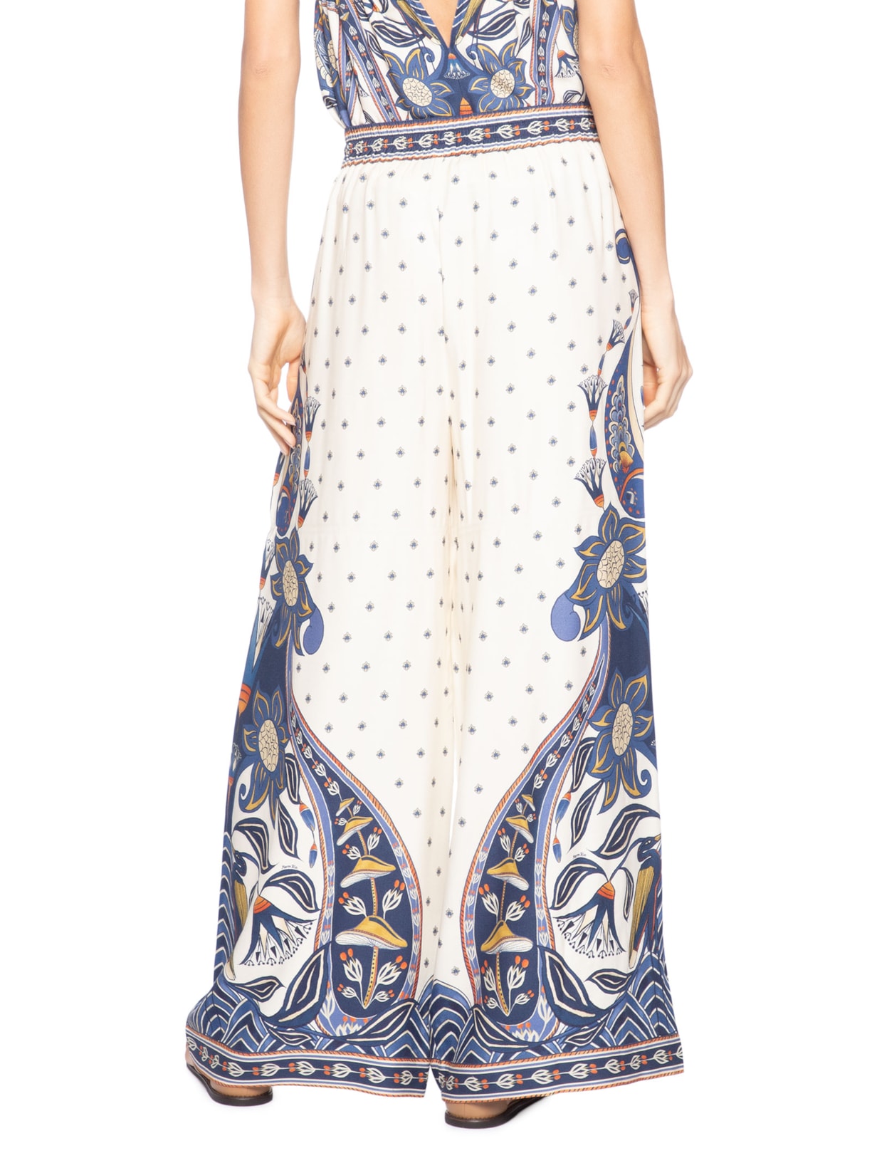 Calça Feminina Lenço Riviera Azul Farm