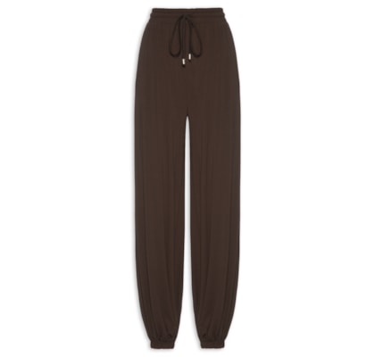 Calça Feminina Leve Ballon – Marrom